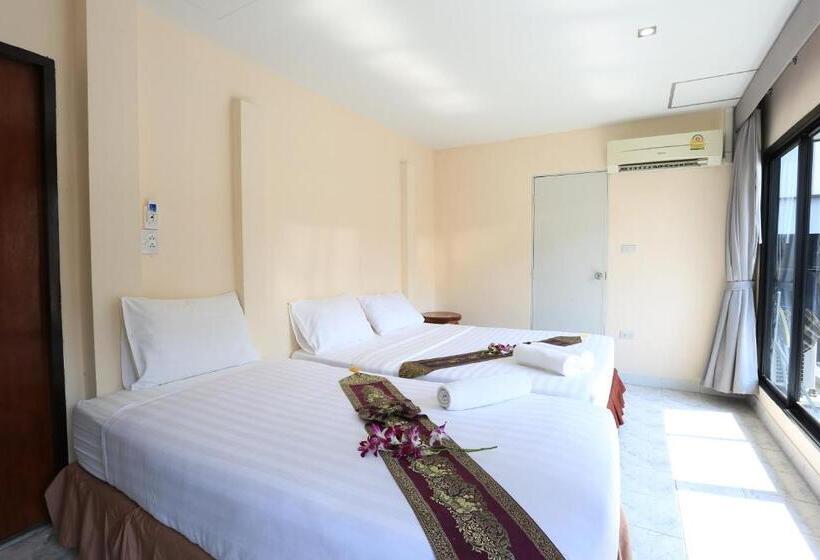 اتاق استاندارد سه نفره, The Siam Guest House   Sha Extra Plus