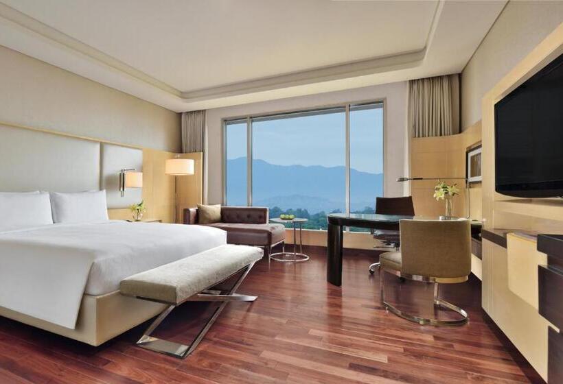 带大床的行政房间, Jw Marriott Hotel Chandigarh