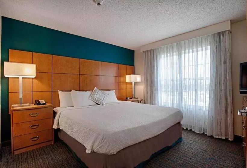 キングサイドベッドのスタンダードワンルーム, Residence Inn By Marriott Atlantic City Airport Egg Harbor Township