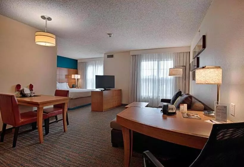 キングサイドベッドのスタンダードワンルーム, Residence Inn By Marriott Atlantic City Airport Egg Harbor Township