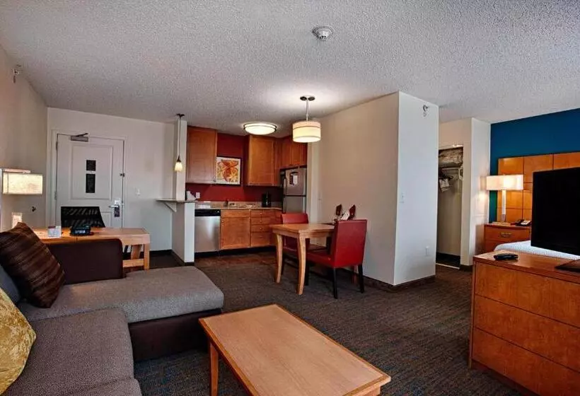 キングサイドベッドのスタンダードワンルーム, Residence Inn By Marriott Atlantic City Airport Egg Harbor Township