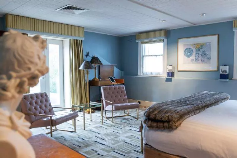 キングサイドベッドのスタンダードワンルーム, Hampton Inn & Suites Greensburg