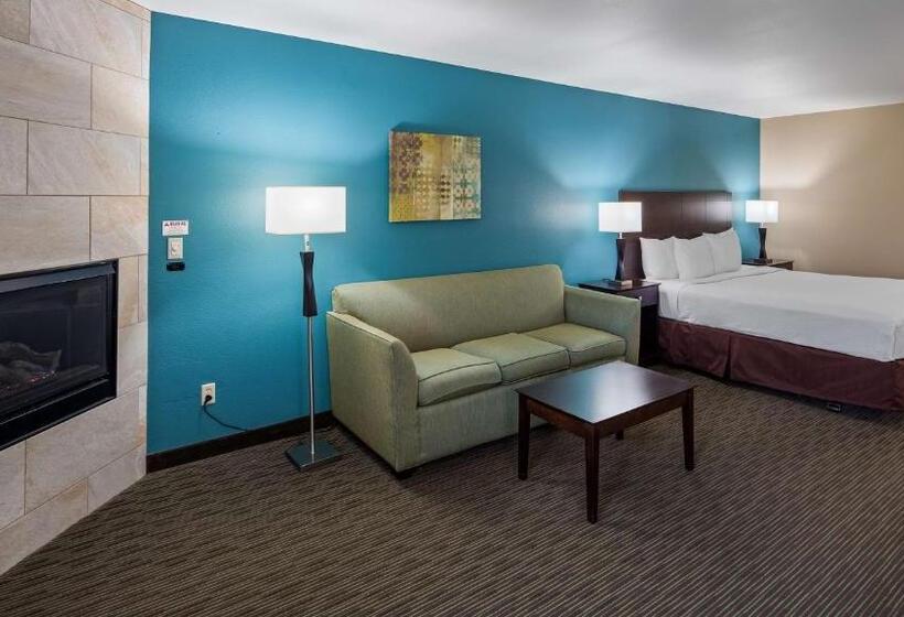 キングサイズベッドのスタンダードルーム, Best Western Galena Inn & Suites