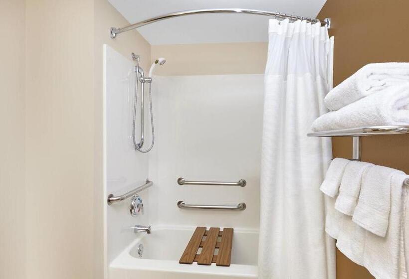 带大床的标准间, Fairfield Inn And Suites Chicago Lombard
