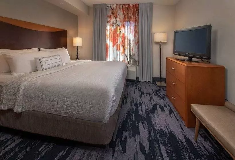 ダブルベッドのスタンダードスタジオ, Fairfield Inn And Suites By Marriott Harrisonburg