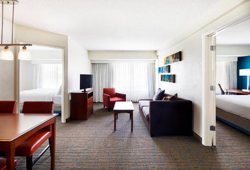 带2个卧室的套房, Residence Inn By Marriott Killeen