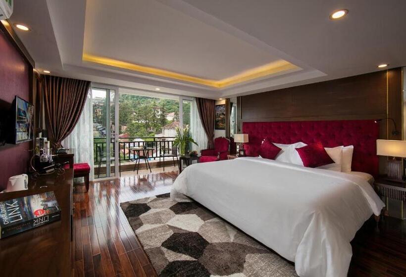 带阳台的豪华间, Sapa Horizon