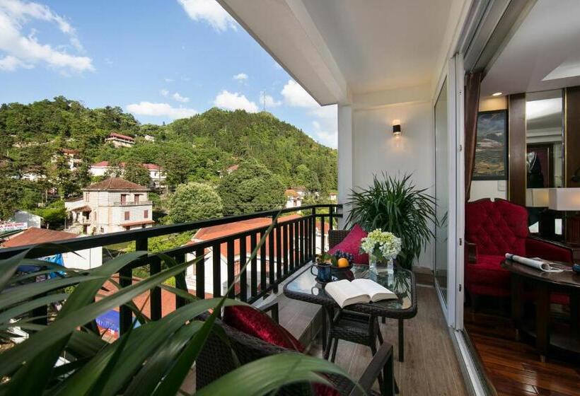 带阳台的豪华间, Sapa Horizon