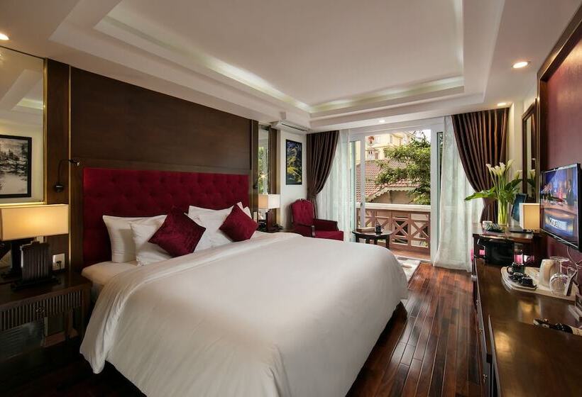 带阳台的高级房间, Sapa Horizon