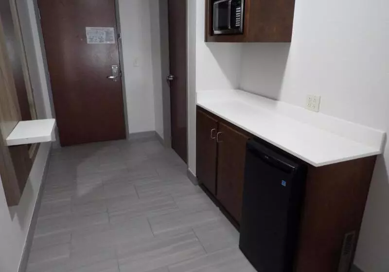 キングサイズベッドのスイートルーム, Holiday Inn Express & Suites   Huntsville Airport, An Ihg