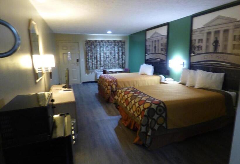 غرفه قياسيه سريرين مزدوجين, Super 8 By Wyndham Kosciusko