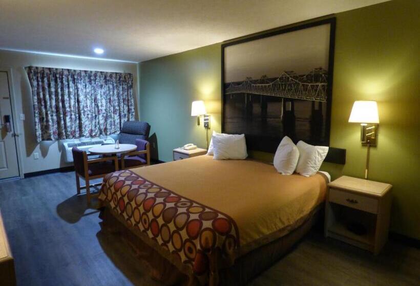 غرفة قياسية سرير كينج لذوى الإحتياجات الخاصة, Super 8 By Wyndham Kosciusko
