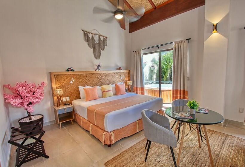 디럭스 룸, Binniguenda Huatulco & Beach Club