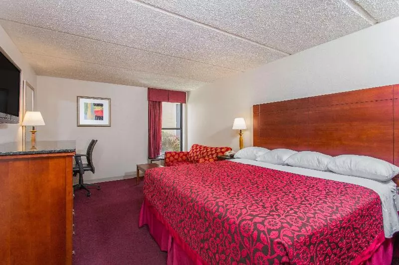 キングサイズベッドのスタンダードルーム, Rodeway Inn High Point - Archdale