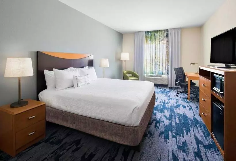 キングサイズベッドのスタンダードルーム, Fairfield Inn & Suites By Marriott Hobbs