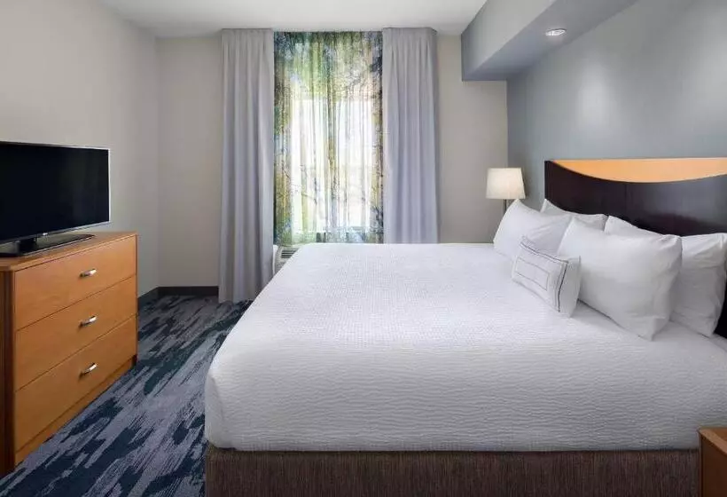 キングサイドベッドのスタンダードワンルーム, Fairfield Inn & Suites By Marriott Hobbs