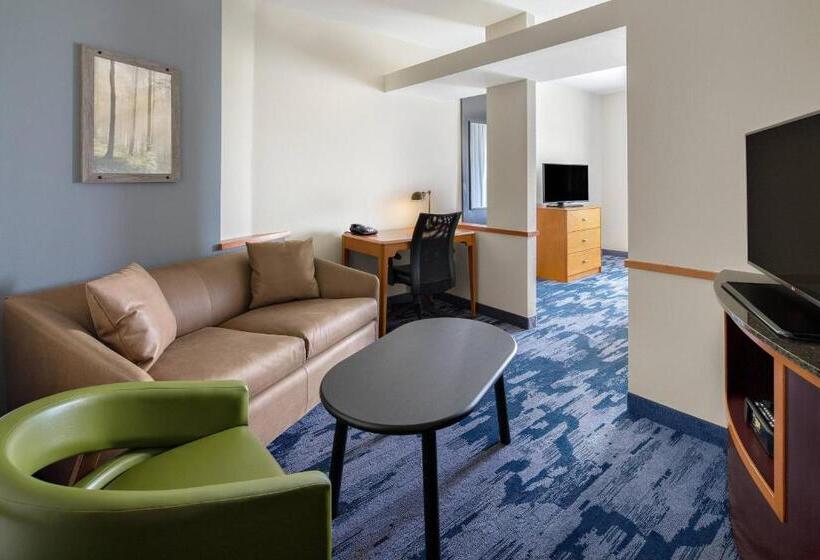 キングサイドベッドのスタンダードワンルーム, Fairfield Inn & Suites By Marriott Hobbs