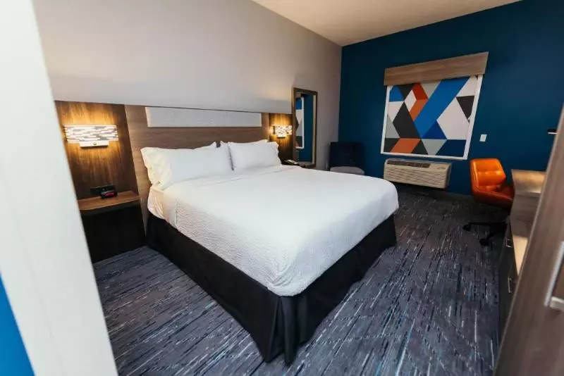 身障者適用キングサイズベッドルーム, Holiday Inn Express And Suites Urbandale Des Moines, An Ihg