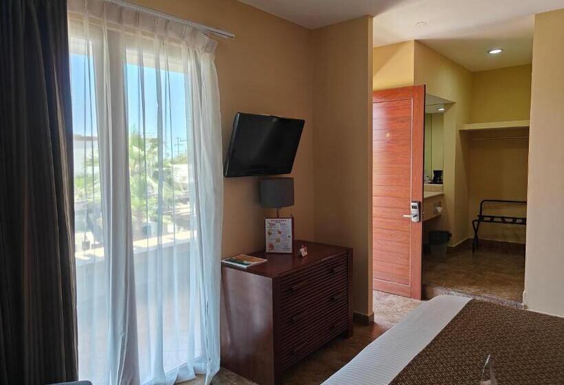 キングサイズベッドのスーペリアルーム, Seven Crown La Paz Centro Historico