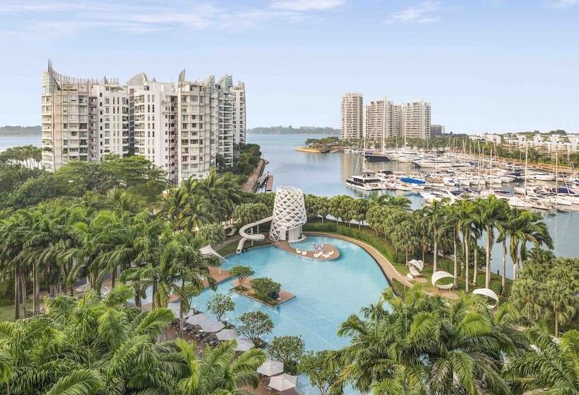 اتاق استاندارد با تخت دوبل و چشم‌انداز, W Singapore  Sentosa Cove