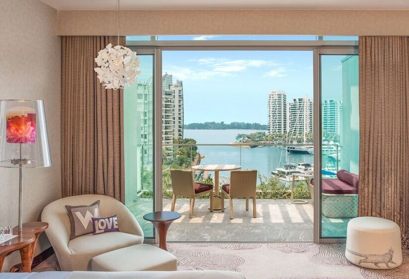 اتاق استاندارد با تخت دوبل, W Singapore Sentosa Cove