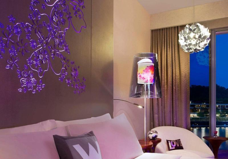 اتاق استاندارد با تخت بزرگ, W Singapore Sentosa Cove
