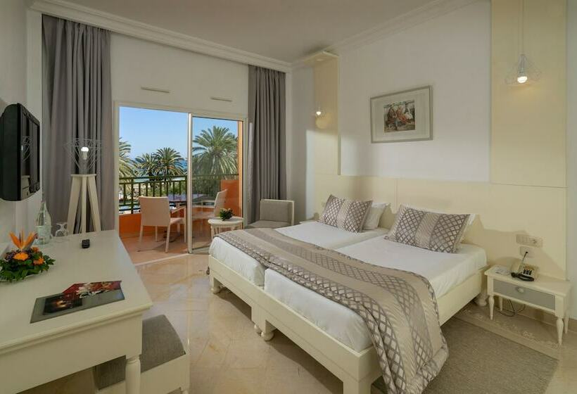 اتاق استاندارد سه تخته با چشمانداز باغ, El Ksar Resort & Thalasso