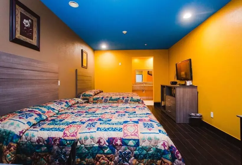 חדר סטנדרט שתי מיטות זוגיות, Moonlight Suites Houston/george Bush Int L Airport