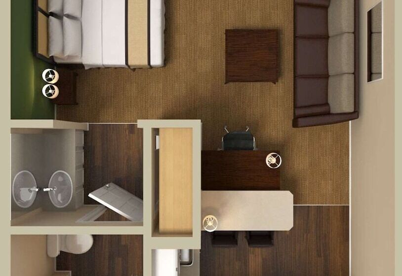 إستوديو ديلوكس, Extended Stay America Select Suites   Chicago   Lombard   Oakbrook