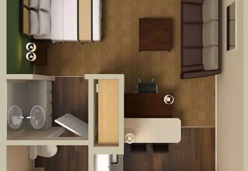 デラックススタジオ, Extended Stay America Select Suites   Chicago   Lombard   Oakbrook