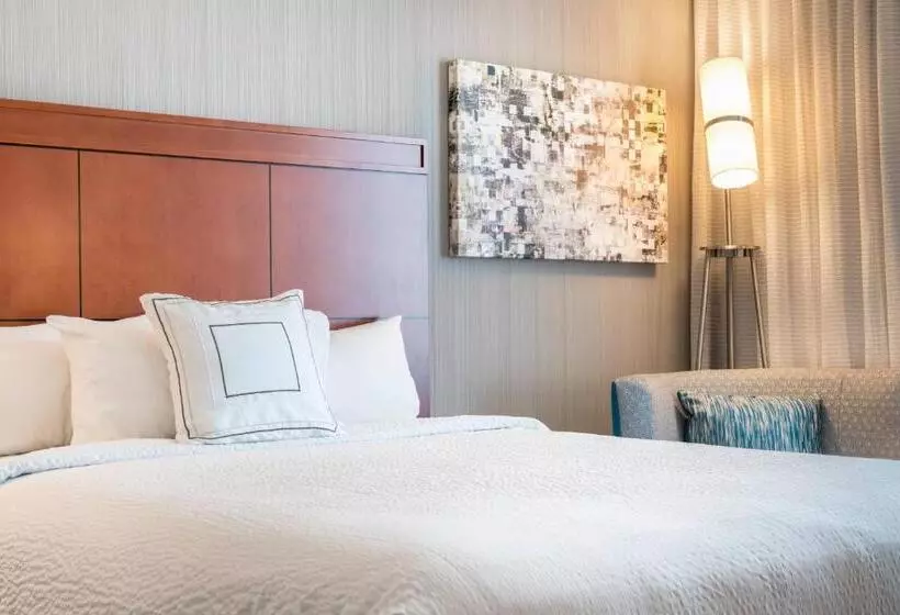キングサイズベッドのスタンダードルーム, Courtyard By Marriott Silver Spring Downtown