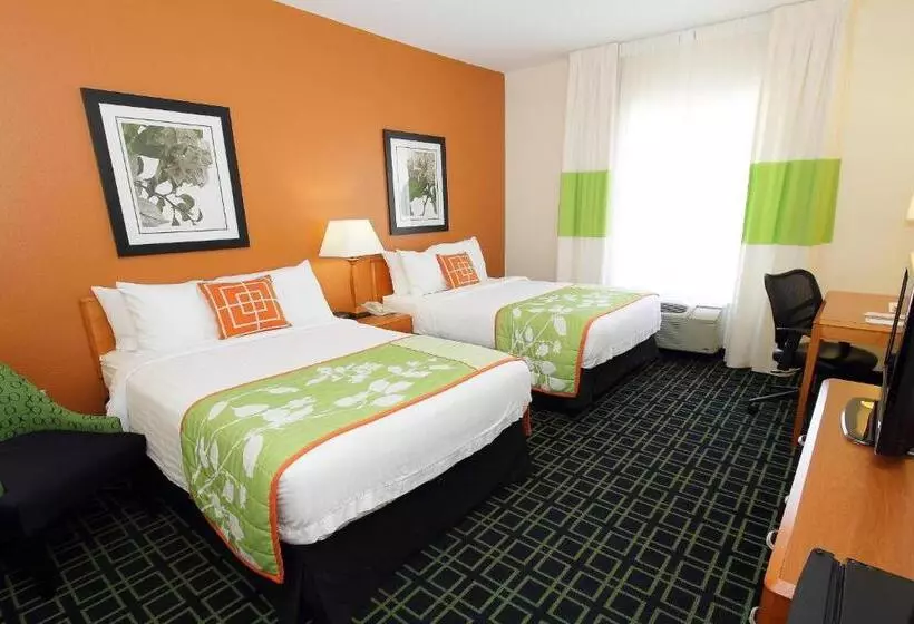 اتاق استاندارد با 2 تخت دوبل, Fairfield Inn & Suites By Marriott Killeen