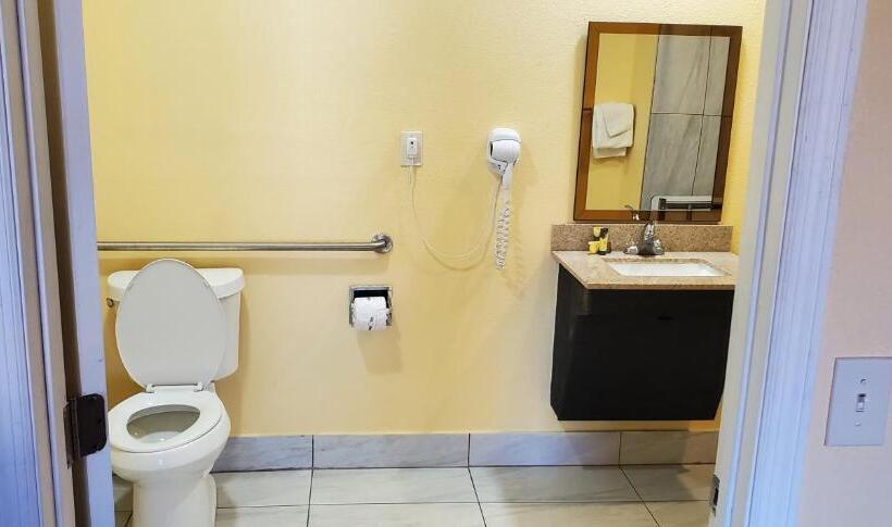 Номер Стандарт Адаптированный для Инвалидов, Red Carpet Inn Augusta