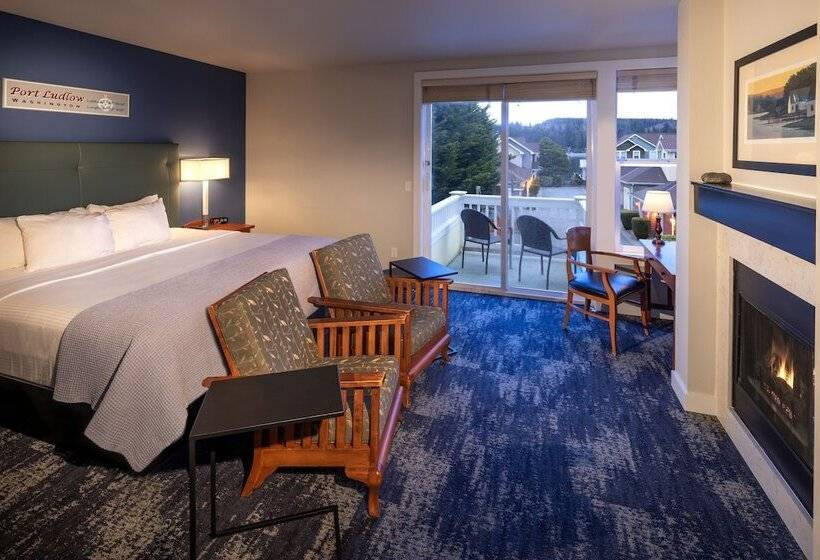חדר סטנדרט מיטה זוגית, Resort At Port Ludlow
