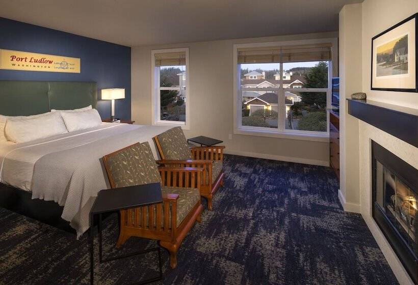 חדר סטנדרט מיטה זוגית, Resort At Port Ludlow