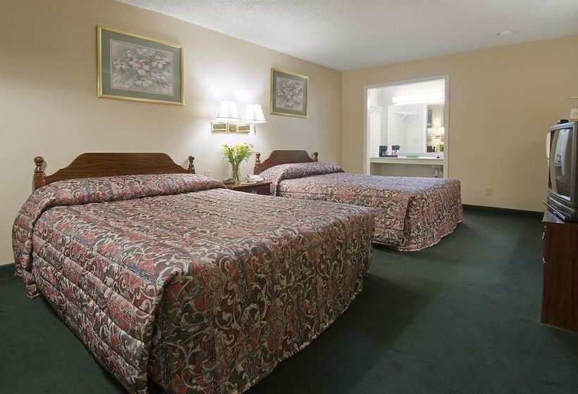 Quarto Estandar 2 Camas Casal, Americas Best Value Inn Rome
