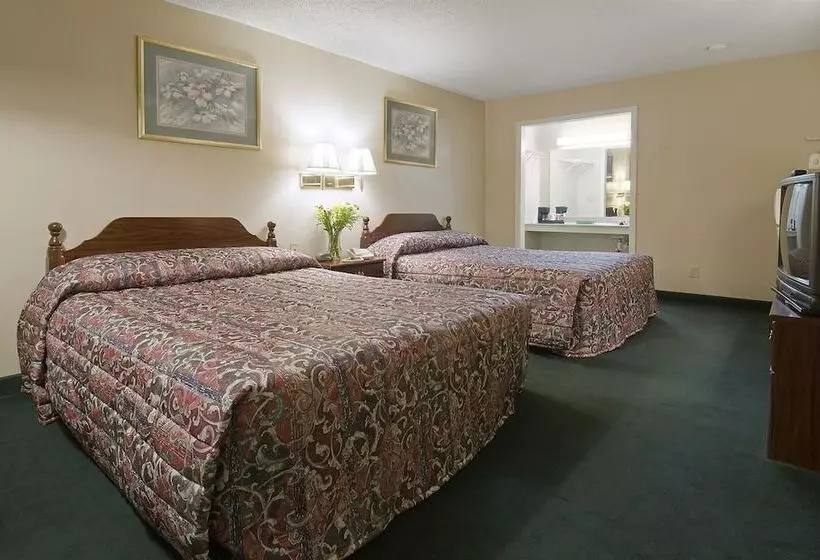 ２ダブルベッドのスタンダードルーム, Americas Best Value Inn Rome