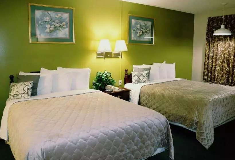２ダブルベッドのスタンダードルーム, Americas Best Value Inn Rome