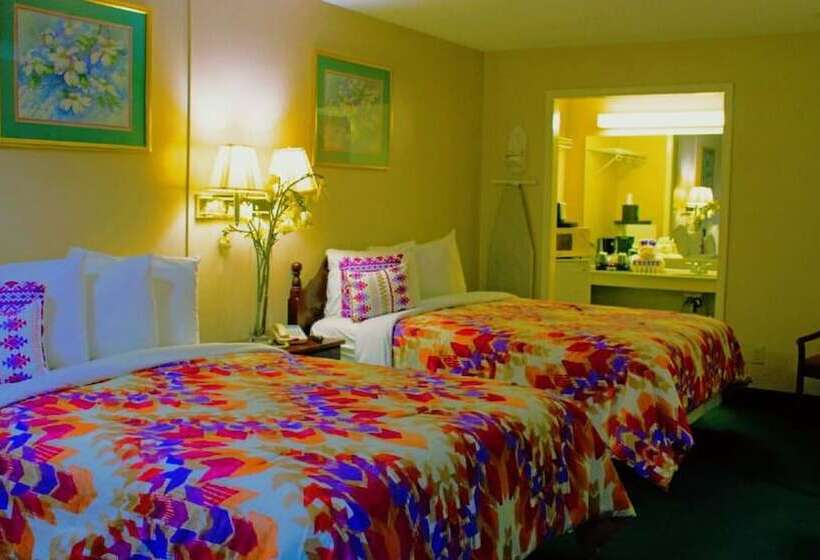 חדר סטנדרט שתי מיטות זוגיות, Americas Best Value Inn Rome