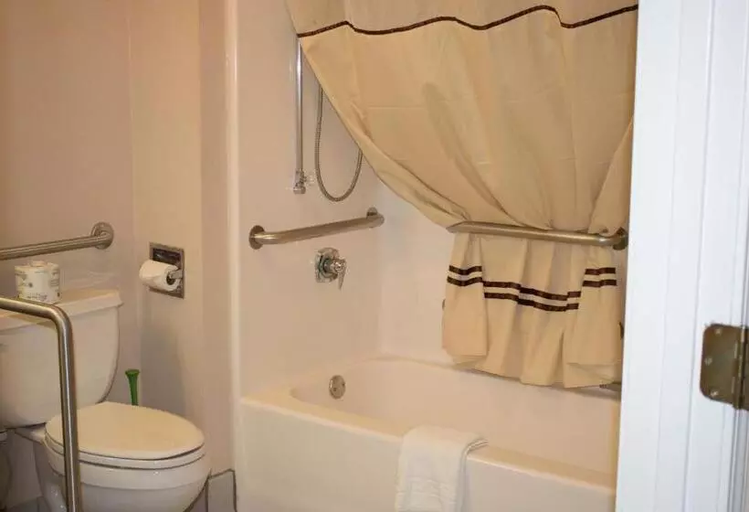 身障者適用キングサイズベッドルーム, Americas Best Value Inn Rome