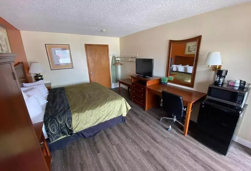 身障者適用キングサイズベッドルーム, Budget Host Inn   Baxley