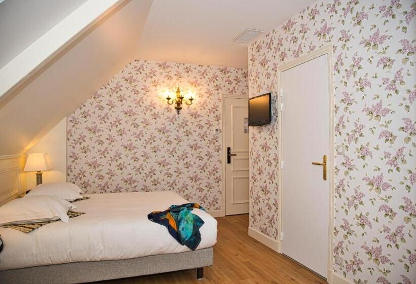 Habitación Estándar Abuhardillada, Chateau De La Rozelle