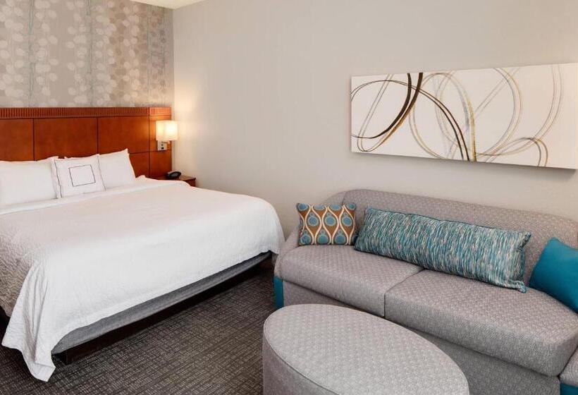 חדר סטנדרט עם מיטת קינג, Courtyard By Marriott Pittsburgh West Homestead Waterfront