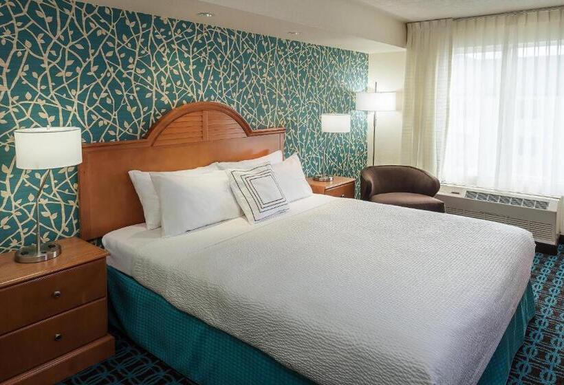 Standard Szoba King Size Bed, Fairfield Inn & Suites By Marriott Anchorage Midtown