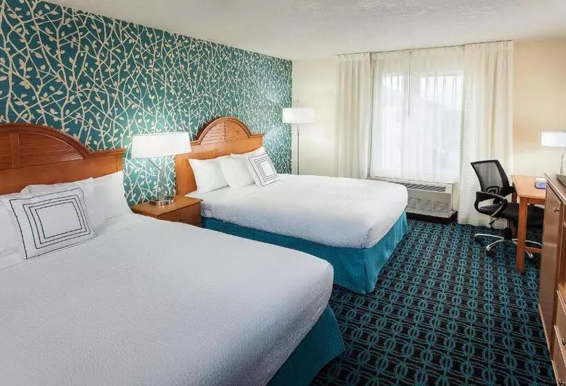 身障者適用スタンダードルーム, Fairfield Inn & Suites By Marriott Anchorage Midtown