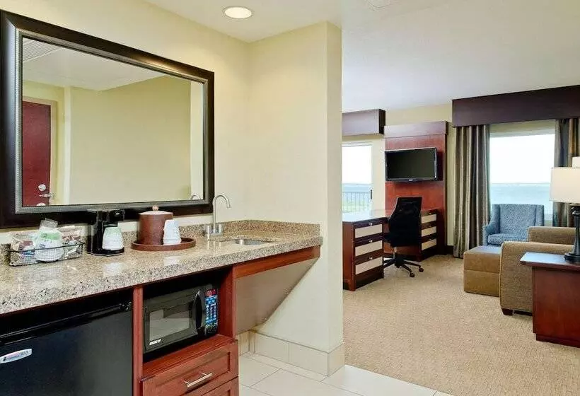身障者適用ダブルベッド付きスタンダードルーム, Hampton Inn & Suites Ocean City/bayfront Convention Center