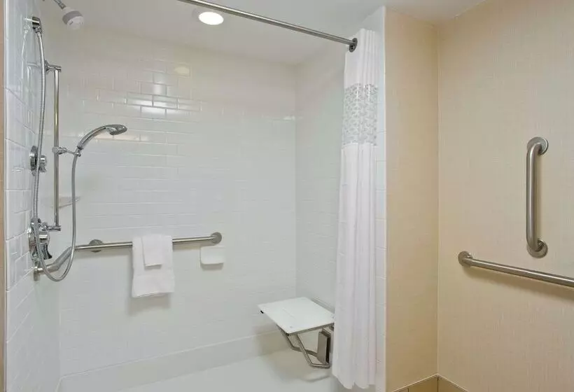 身障者適用ダブルベッド付きスタンダードルーム, Hampton Inn & Suites Ocean City/bayfront Convention Center