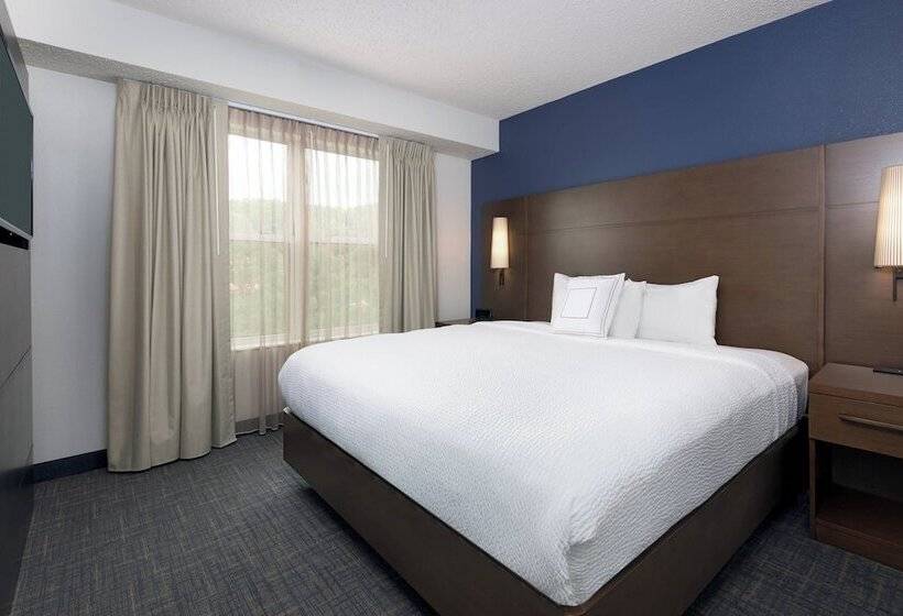 带2个卧室的套房, Residence Inn Wayne