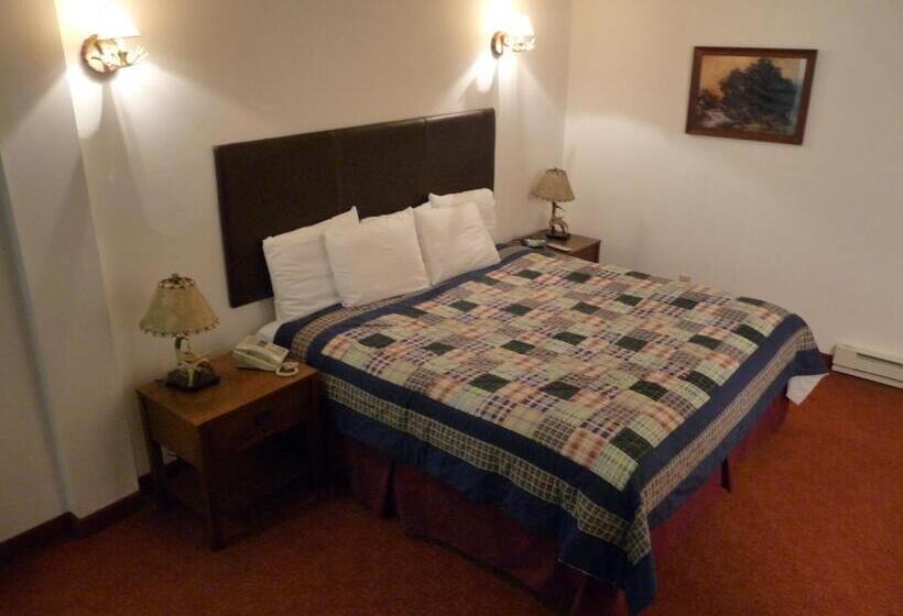 带大床的标准间, Riverbank Lodge