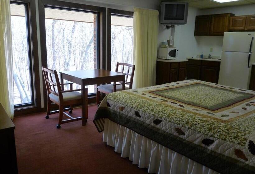 إستوديو قياسى سرير كينج, Riverbank Lodge